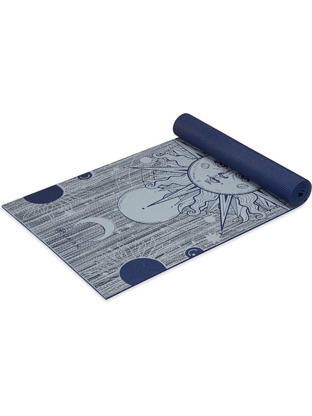 NewGaiam Yoga Mat - Premium 6mm Print Reversible Extra Thick Non Slip Exercise